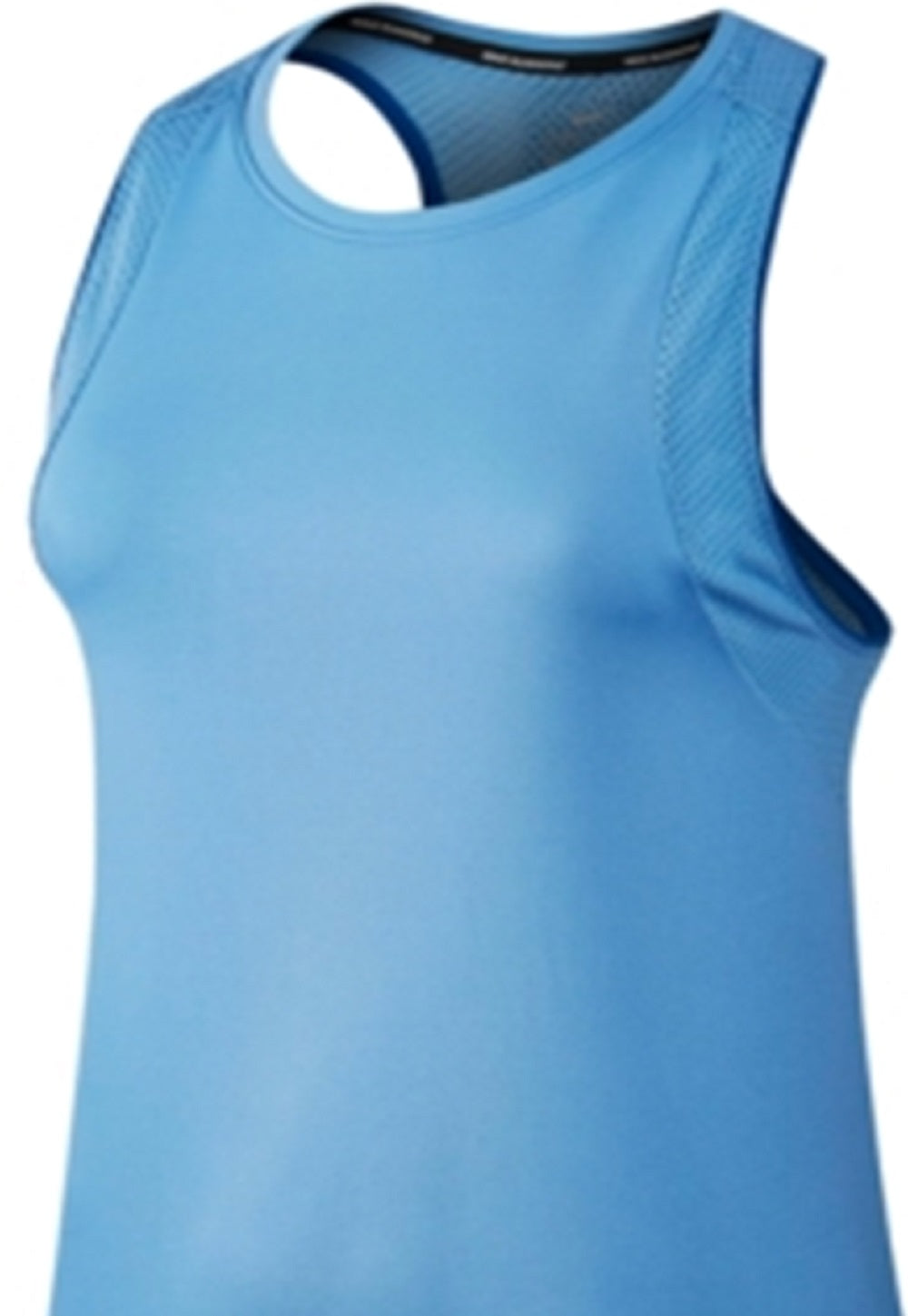 Camiseta regata Nike Dry Miler Racerback feminina, azul, tamanho pequeno