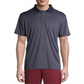 Polo masculino Athlux de manga curta e ajuste relaxado, azul, tamanho médio