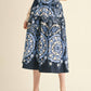 &Merci - Medallion Tiered Midi Skirt