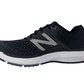 Tênis de corrida New Balance 860 v10 feminino, preto/bronze/chumbo, tamanho 5, 2E (XW), EUA