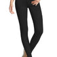 Calça skinny super confortável Hyper Ultra Stretch feminina híbrida, preta, tamanho grande