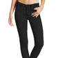 Calça skinny super confortável Hyper Ultra Stretch feminina híbrida, preta, tamanho grande