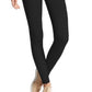 Calça skinny super confortável Hyper Ultra Stretch feminina híbrida, preta, tamanho grande