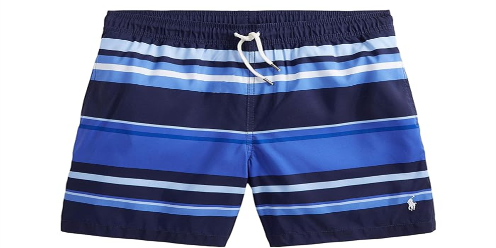 Calção de banho Polo Ralph Lauren Big Kid's Traveler azul tamanho médio