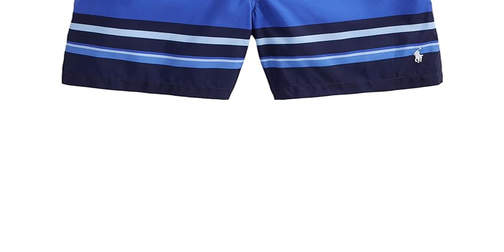 Calção de banho Polo Ralph Lauren Big Kid's Traveler azul tamanho médio