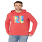 Camiseta com capuz e logotipo Polo Ralph Lauren masculina, vermelha, tamanho X-G