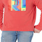 Camiseta com capuz e logotipo Polo Ralph Lauren masculina, vermelha, tamanho X-G