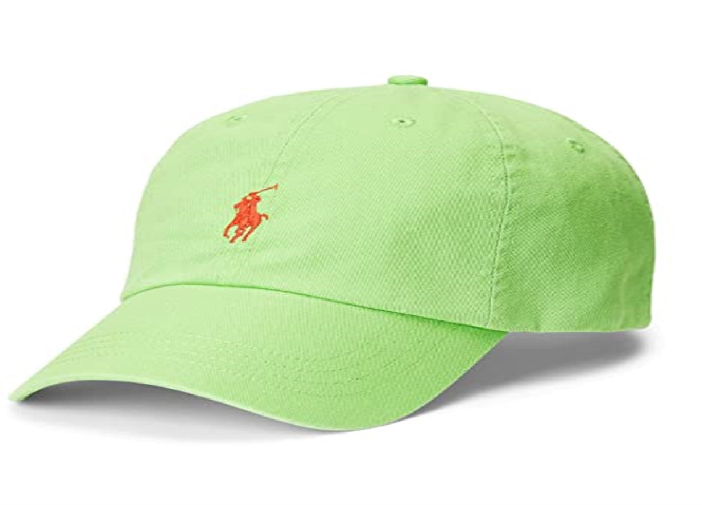 Boné masculino chino de algodão Polo Ralph Lauren, verde, tamanho regular