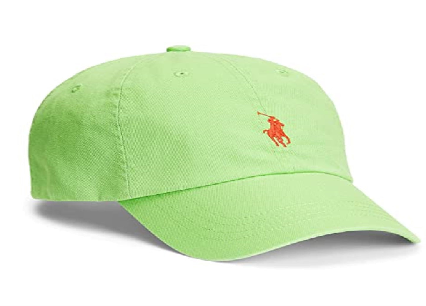 Boné masculino chino de algodão Polo Ralph Lauren, verde, tamanho regular