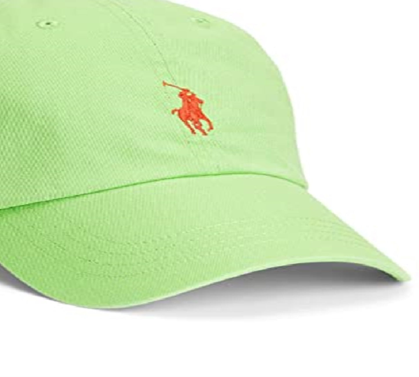 Boné masculino chino de algodão Polo Ralph Lauren, verde, tamanho regular