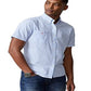 Camisa Polo Ralph Lauren Prepster Classic Fit Seersucker Masculina Azul Tamanho X-G