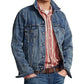 Jaqueta jeans masculina Polo Ralph Lauren Trucker azul tamanho médio