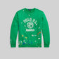 Moletom Polo Ralph Lauren com Logo Fleece Verde Tamanho P