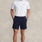 Camisa polo masculina Polo Ralph Lauren Airflow Dot, branca, tamanho XX-G