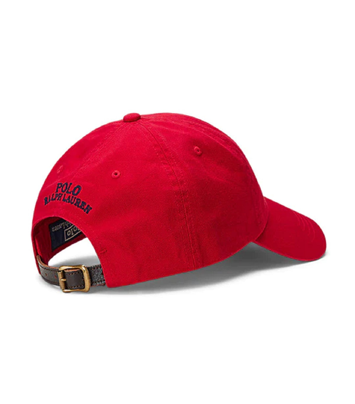 Boné Polo Ralph Lauren Masculino Polo Bear Chino Vermelho Tamanho Regular