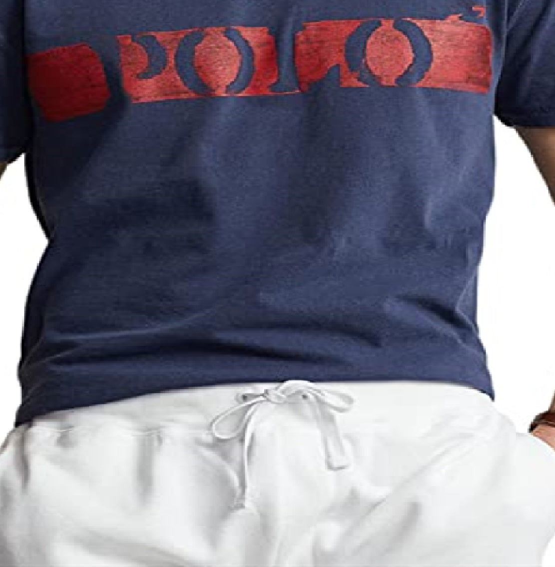 Camiseta Polo Ralph Lauren Masculina Classic Fit Logo Jersey Azul Tamanho XX-G