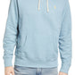 Polo Ralph Lauren Moletom com capuz masculino de lã azul tamanho P