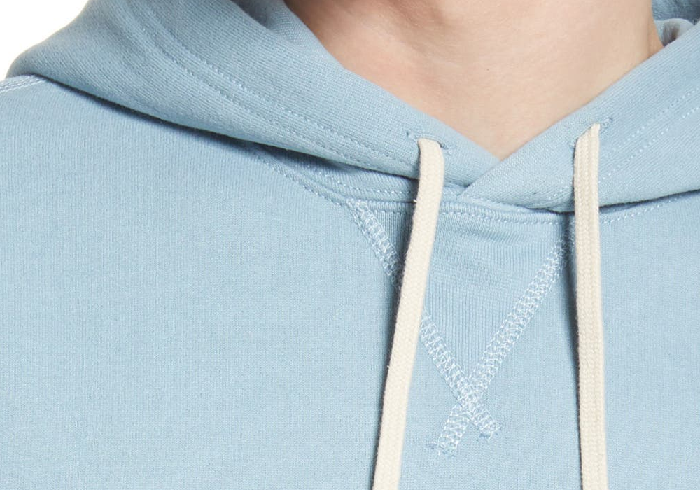 Polo Ralph Lauren Moletom com capuz masculino de lã azul tamanho P