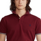 Camisa polo masculina de malha Polo Ralph Lauren vermelha tamanho X-G