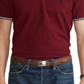 Camisa polo masculina de malha Polo Ralph Lauren vermelha tamanho X-G