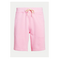 Polo Ralph Lauren Masculino Algodão Mistura Fleece Shorts Rosa Tamanho XX-G