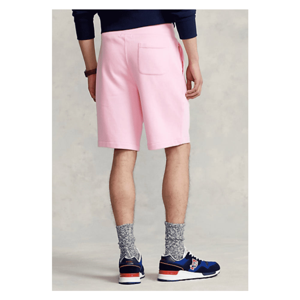 Polo Ralph Lauren Masculino Algodão Mistura Fleece Shorts Rosa Tamanho XX-G