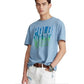 Camiseta Polo Ralph Lauren Masculina Classic Fit Logo Jersey Azul Tamanho Médio