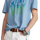 Camiseta Polo Ralph Lauren Masculina Classic Fit Logo Jersey Azul Tamanho Médio