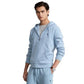 Polo Ralph Lauren Moletom Masculino com Capuz Tech Fleece de Malha Dupla Azul Tamanho Grande