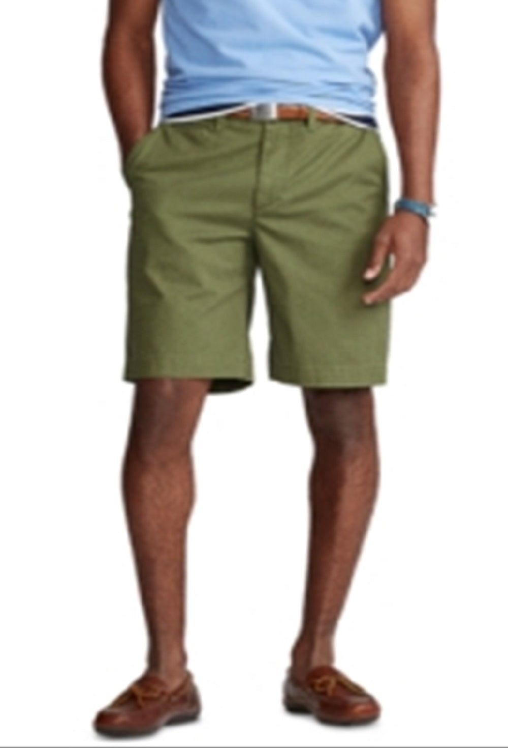 Shorts chino masculino Polo Ralph Lauren Relaxed Fit, verde, tamanho 34