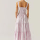 Astr - Temperance Tiered Milkmaid Maxi Dress