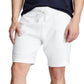 Shorts Polo Ralph Lauren Masculino em Fleece de Algodão Branco Tamanho Grande