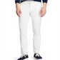Calça chino elástica slim fit masculina Polo Ralph Lauren, branca, tamanho 38x32