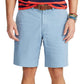 Shorts chino elástico frontal liso masculino Polo Ralph Lauren, azul, tamanho 35