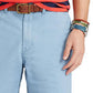 Shorts chino elástico frontal liso masculino Polo Ralph Lauren, azul, tamanho 35