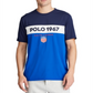 Camiseta Polo Ralph Lauren Masculina Classic Fit Performance Logo Azul Tamanho P