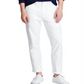 Calça chino masculina Polo Ralph Lauren Straight Fit com lavagem elástica, branca, tamanho 36x32