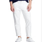 Calça chino elástica Bedford de corte reto masculina Polo Ralph Lauren, branca, tamanho 38x32