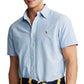 Camisa Oxford Masculina Polo Ralph Lauren Classic Fit Azul Tamanho Médio