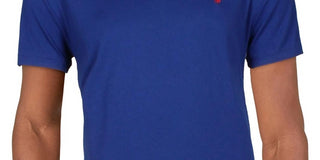 Camiseta Polo Ralph Lauren Masculina Algodão Classic Fit Azul Tamanho P