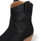 Bota feminina Jack Rogers Stella Pull On preta tamanho 7
