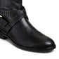 Bota Jack Rogers Eliza Moto Feminina Preta Tamanho 8 M