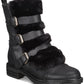 Botas Dolce Vita Neft Moto Femininas Vegan Fivela Moto Pretas Tamanho 6,5 M