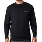 Moletom Columbia Hart Mountain II Crew Masculino Preto Tamanho X-G