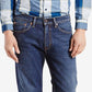 Calça Jeans Levi's 505 Regular Fit Masculina Azul Tamanho 34X34