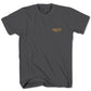 Camiseta masculina Pendleton com estampa retrô e logo, cinza, tamanho pequeno