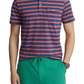 Polo Ralph Lauren Masculino Listrado com Bolso e Botões Azul Tamanho X-G