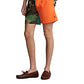 Calção de banho Polo Ralph Lauren Traveler Classic masculino, verde, tamanho extragrande