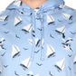 Camiseta Polo Bear com Capuz Ralph Lauren Masculina Azul Tamanho X-G