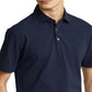 Camisa polo Ralph Lauren masculina de algodão jacquard personalizada slim fit, azul, tamanho GG